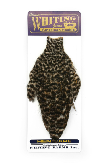 Whiting American Hen Cape i gruppen Krok & Småplock / Flugbindning / Flugbindningsmaterial / Fjädrar & Nackar / Nackar & Sadlar hos Sportfiskeprylar.se (42801008r)
