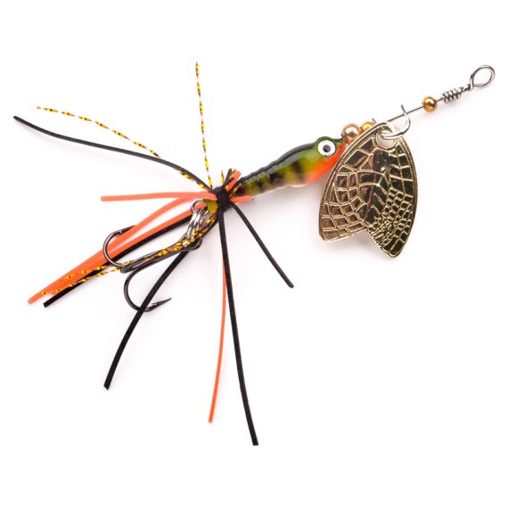 Spro Larva Mayfly Micro Spinner 5cm, 4g - Perch i gruppen Fiskedrag / Spinnare / Inlinespinnare hos Sportfiskeprylar.se (4351105)