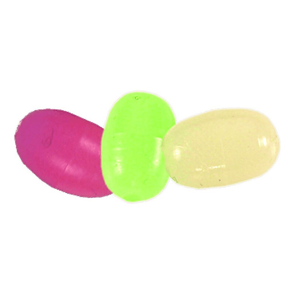 Owner Beads, 4mm, glow/green, soft, 24st i gruppen Krok & Småplock / Riggtillbehör / Pärlor & Gummikulor hos Sportfiskeprylar.se (44-5197-408)