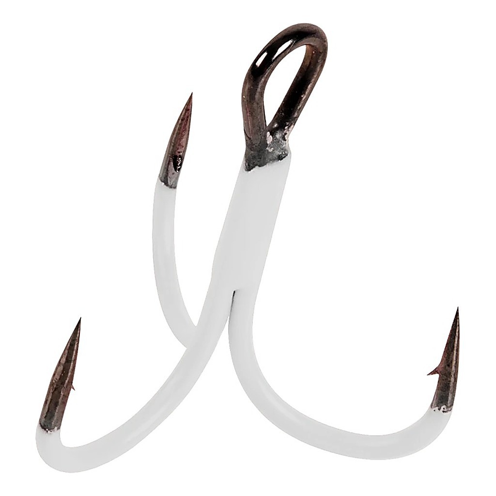 Owner STV-36BW Treble Hook, Ghost White i gruppen Krok & Småplock / Krok / Trekrok hos Sportfiskeprylar.se (44-5636VW-031r)
