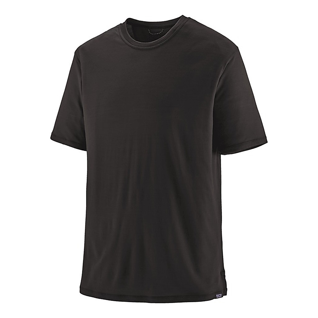Patagonia M\'s Cap Cool Merino Blend Shirt BLK i gruppen Kläder & Skor / Kläder / T-shirts hos Sportfiskeprylar.se (44575-BLK-XXLr)