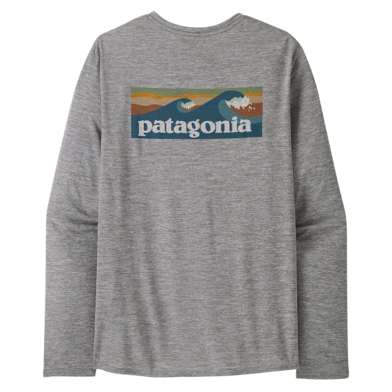 Patagonia M\'s L/S Cap Cool Daily Graphic Shirt Waters BLAF i gruppen Kläder & Skor / Kläder / Tröjor / Långärmade T-shirts hos Sportfiskeprylar.se (45170-BLAF-Sr)