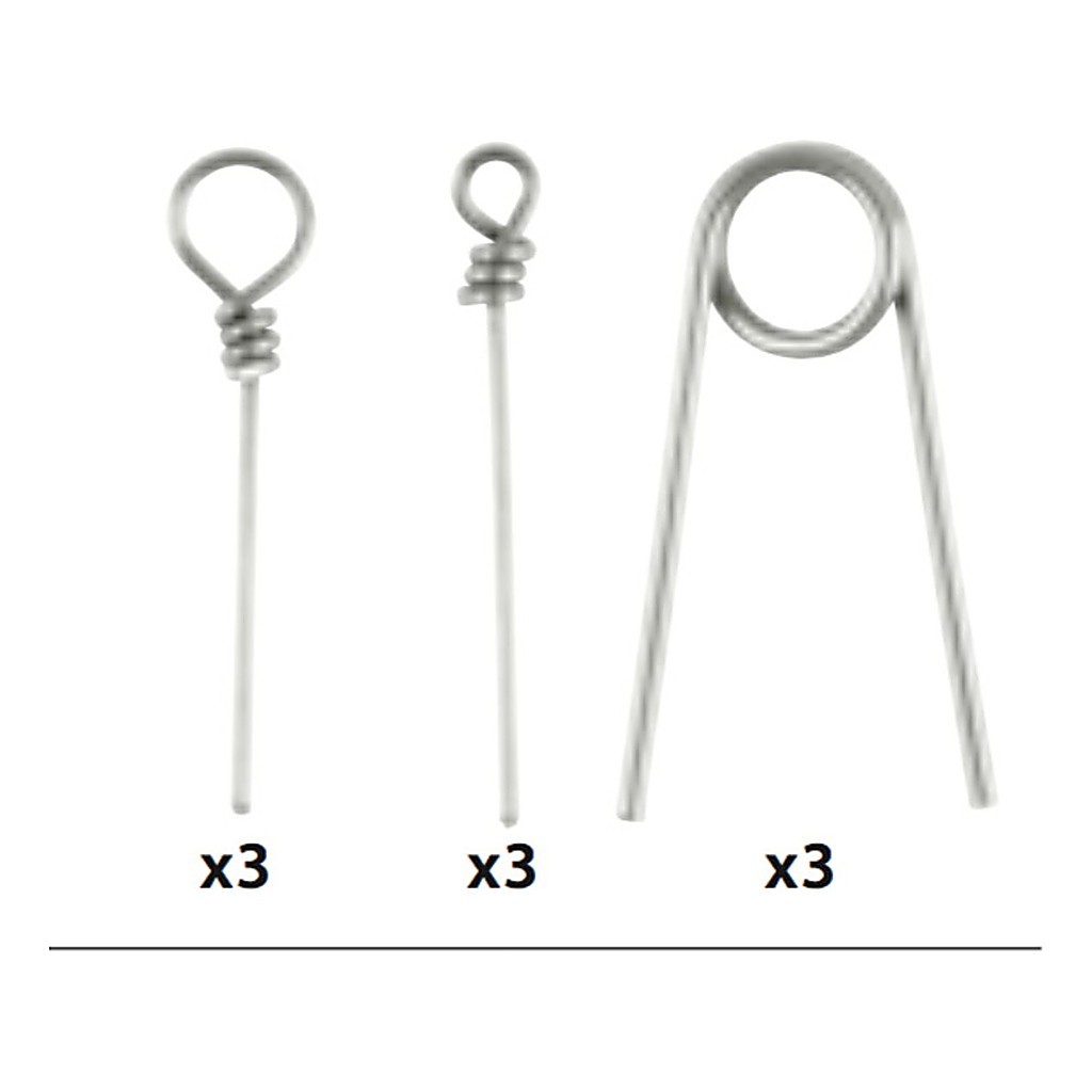 Spro Softbait Pin Assortiment i gruppen Krok & Småplock / Stingers & Stingertillbehör / Stingertillbehör / Stinger Spikes hos Sportfiskeprylar.se (4628109)