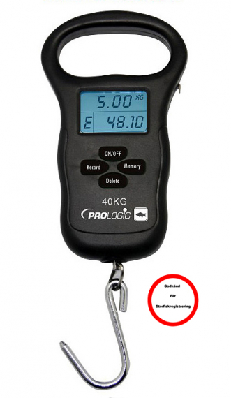 Prologic Commander Digital Scale 40kg i gruppen Verktyg & Tillbehör / Fiskevågar hos Sportfiskeprylar.se (47343)