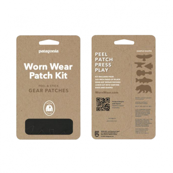 Patagonia Worn Wear Patch Kit Black i gruppen Kläder & Skor / Impregnering & Reparation hos Sportfiskeprylar.se (49575-BLK-ALL)