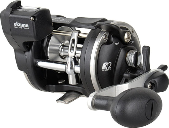 Okuma Classic Linecounter XPD- 30DA 2bb i gruppen Fiskerullar / Multirullar / Rundgavlade Multirullar hos Sportfiskeprylar.se (49693)