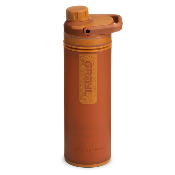 Grayl UltraPress 500ml Purifier Bottle - Mojave Redrock i gruppen Outdoor / Övrig Friluftsutrustning / Vattenrening hos Sportfiskeprylar.se (500-MRR)