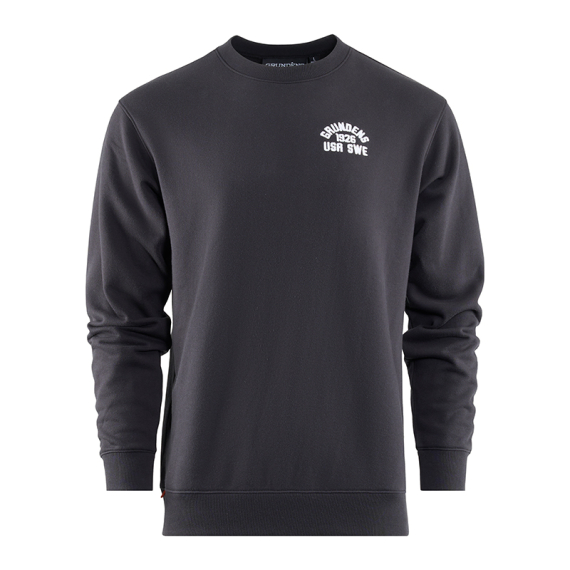 Grundéns 1926 Crew Sweatshirt Black i gruppen Kläder & Skor / Kläder / Tröjor / Sweatshirts hos Sportfiskeprylar.se (50012-001-0014r)