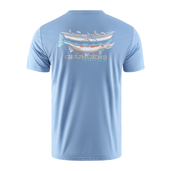 Grundéns Drift Boat SS Tech Tee Captain\'s Blue i gruppen Kläder & Skor / Kläder / T-shirts hos Sportfiskeprylar.se (50109-494-0014r)