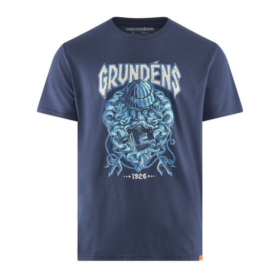 Grundéns Njord SS T-Shirt Dark Navy i gruppen Kläder & Skor / Kläder / T-shirts hos Sportfiskeprylar.se (50171-425-0013r)