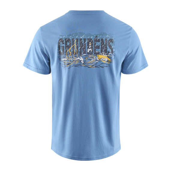 Grundéns Tough Seas SS T-Shirt Captain\'s Blue i gruppen Kläder & Skor / Kläder / T-shirts hos Sportfiskeprylar.se (50174-494-0013r)