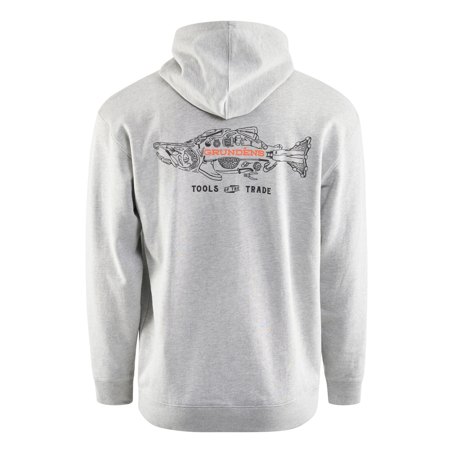 Grundéns Tools of the Trade Hoodie Athletic Heather i gruppen Kläder & Skor / Kläder / Tröjor / Hoodies hos Sportfiskeprylar.se (50190-033-0013r)