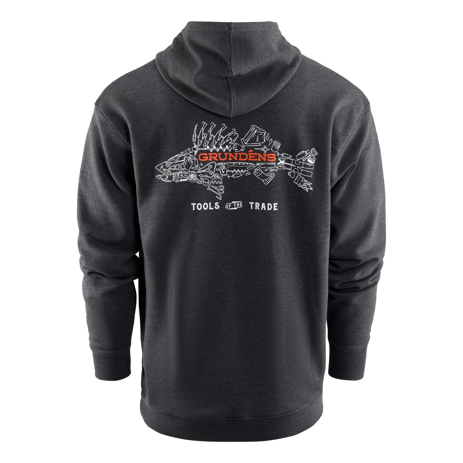 Grundéns Tools of the Trade (Ice) Hoodie Black Heather i gruppen Kläder & Skor / Kläder / Tröjor / Hoodies hos Sportfiskeprylar.se (50191-004-0013r)