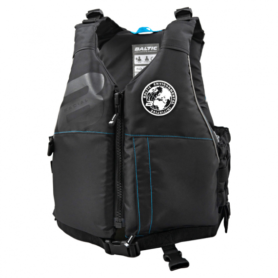 Baltic Radial E.I Svart i gruppen Kläder & Skor / Flytplagg / Flytvästar / Seglarflytvästar hos Sportfiskeprylar.se (5021-000-2r)