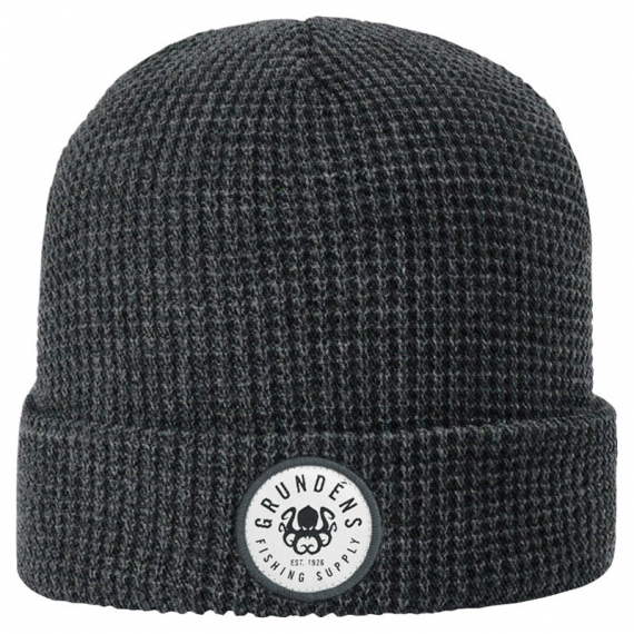 Grundéns Kracken Waffle Beanie Heather Charcoal i gruppen Kläder & Skor / Kepsar & Huvudbonader / Mössor hos Sportfiskeprylar.se (50263-011-0001)