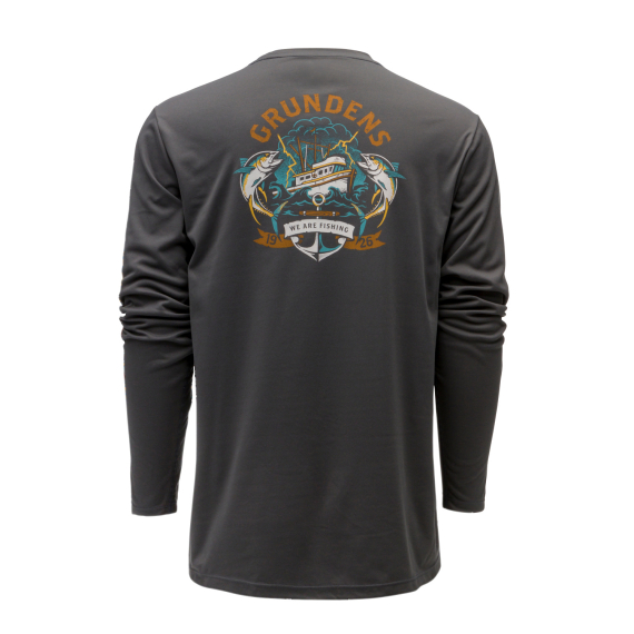 Grundéns Tuna Tattoo LS Tech Tee Anchor i gruppen Kläder & Skor / Kläder / Tröjor / Långärmade T-shirts hos Sportfiskeprylar.se (50384-025-0014r)