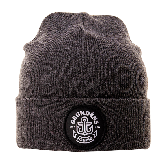 Grundéns Watchhouse Beanie Anchor, Black Heather i gruppen Kläder & Skor / Kepsar & Huvudbonader / Mössor hos Sportfiskeprylar.se (50386-004-0001)