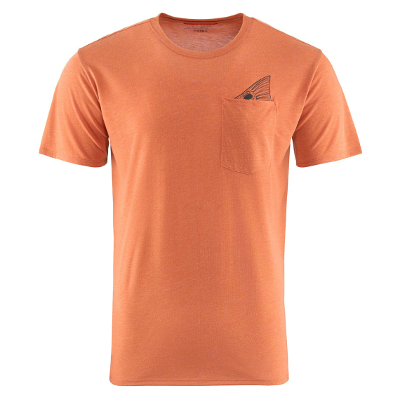 Grundéns Species Pocket Tee Rust Heather i gruppen Kläder & Skor / Kläder / T-shirts hos Sportfiskeprylar.se (50478-812-0013r)