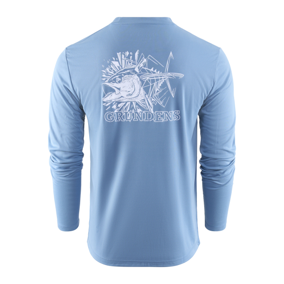 Grundéns Tuna Torpedo LS Tech Tee Captain\'s Blue i gruppen Kläder & Skor / Kläder / T-shirts hos Sportfiskeprylar.se (50486-494-0014r)