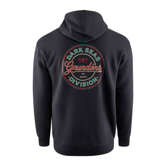 Grundéns Dark Seas X Grundens Instinctive FZ Hoodie Black i gruppen Kläder & Skor / Kläder / Tröjor / Hoodies hos Sportfiskeprylar.se (50499-001-0013r)