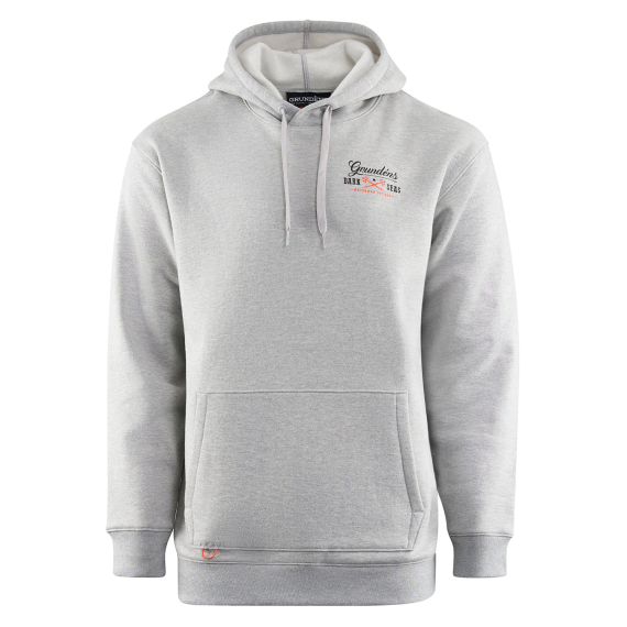 Grundéns Dark Seas X Grundens Portsmith Hoodie Athletic Heather i gruppen Kläder & Skor / Kläder / Tröjor / Hoodies hos Sportfiskeprylar.se (50502-033-0013r)