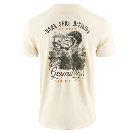 Grundéns Dark Seas X Grundens Portsmith SS T-Shirt Natural i gruppen Kläder & Skor / Kläder / T-shirts hos Sportfiskeprylar.se (50503-115-0013r)