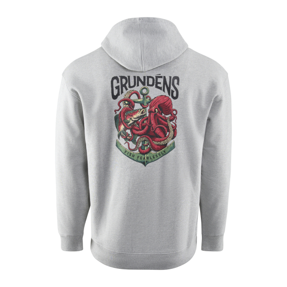 Grundéns Displacement DWR Hoodie Octo-Trout Athletic Heather i gruppen Kläder & Skor / Kläder / Tröjor / Hoodies hos Sportfiskeprylar.se (50506-054-0014r)