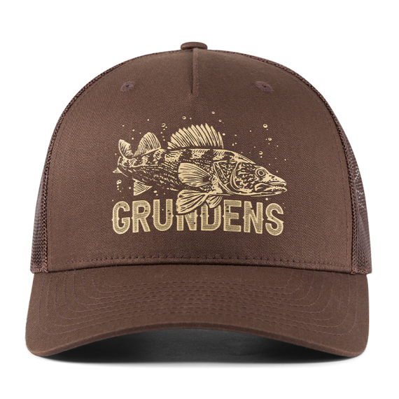 Grundéns King of the Lakes Trucker Brown i gruppen Kläder & Skor / Kepsar & Huvudbonader / Kepsar / Truckerkepsar hos Sportfiskeprylar.se (50526-200-0001)