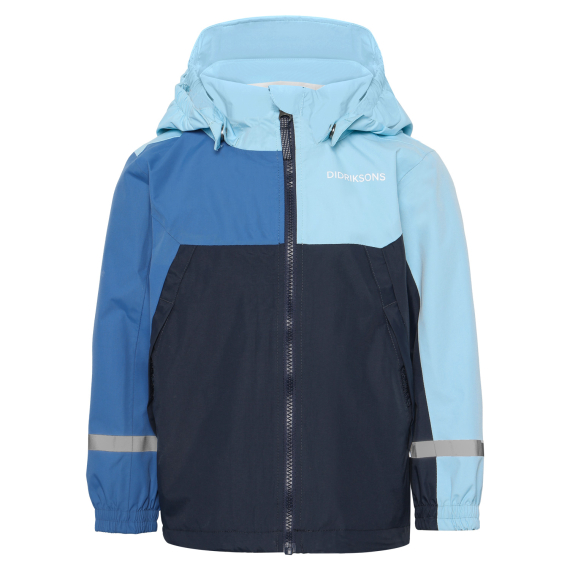 Didriksons Pilvi Kids Jacket Light Sea Blue i gruppen Kläder & Skor / Kläder / Jackor / Regnjackor hos Sportfiskeprylar.se (505267G17090r)