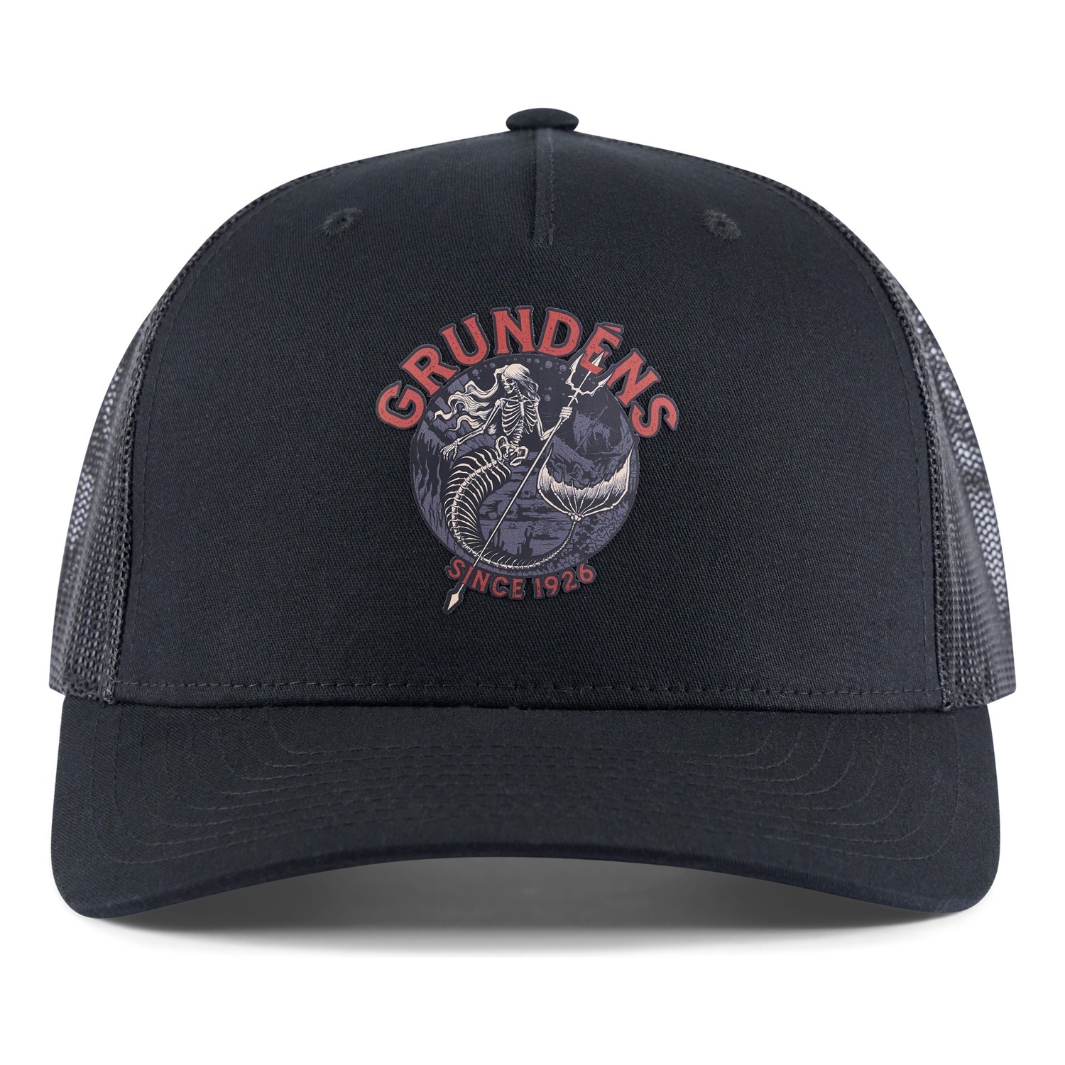 Grundéns Dead Reckoning Trucker Black i gruppen Kläder & Skor / Kepsar & Huvudbonader / Kepsar / Truckerkepsar hos Sportfiskeprylar.se (50551-001-0001)