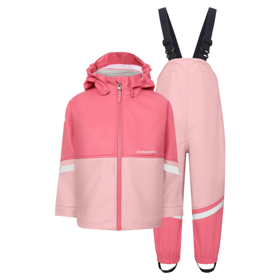 Didriksons Waterman Kids Set Soft Pink i gruppen Kläder & Skor / Kläder / Klädset & Fiskeställ hos Sportfiskeprylar.se (505585801090r)