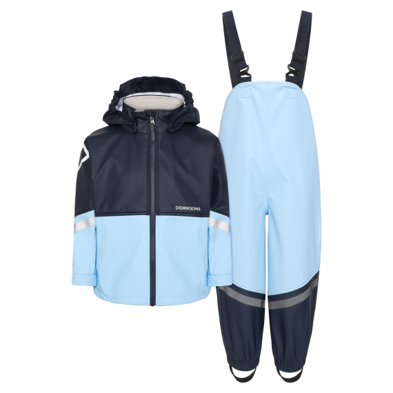 Didriksons Waterman Kids Set Light Sea Blue i gruppen Kläder & Skor / Kläder / Klädset & Fiskeställ hos Sportfiskeprylar.se (505585G17090r)