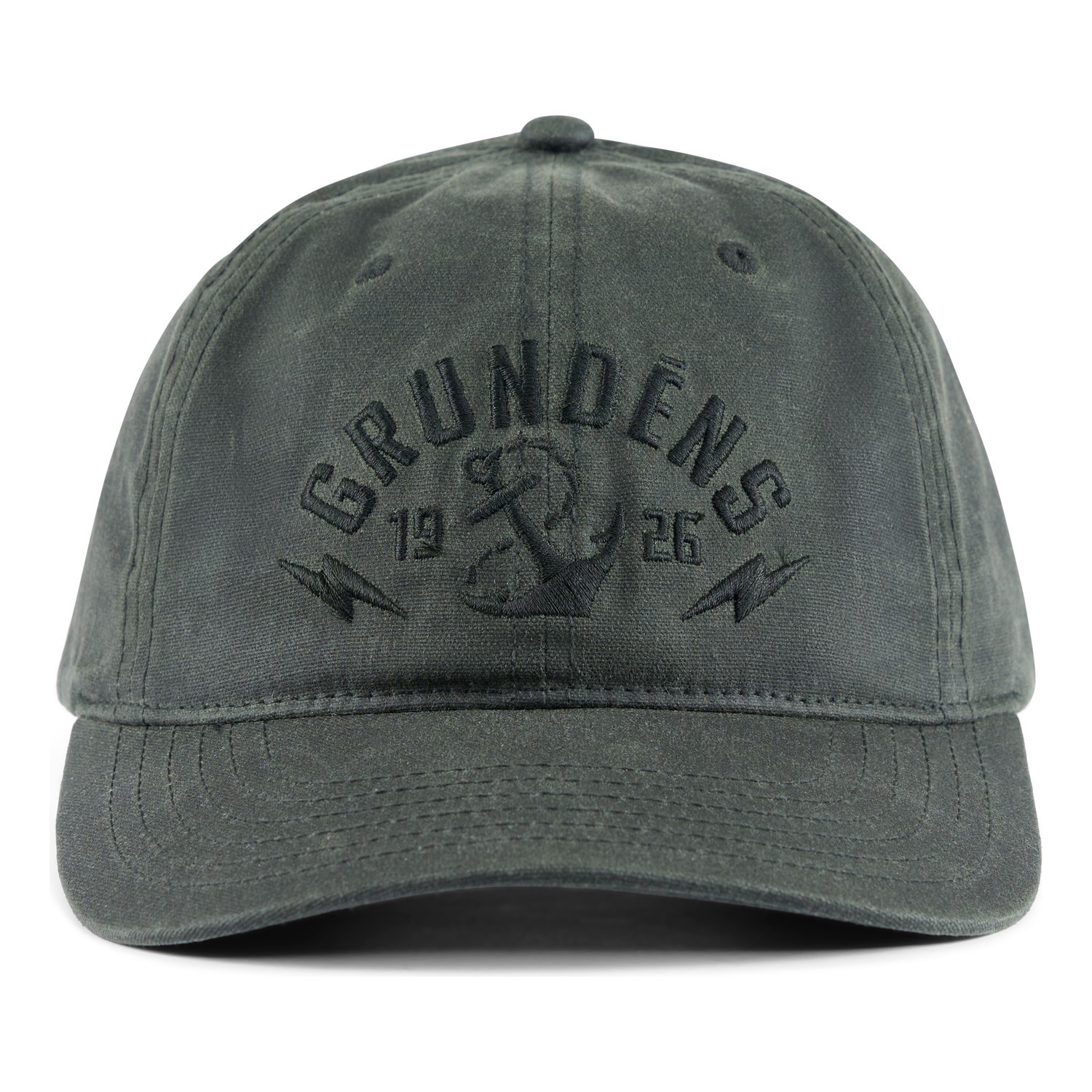 Grundéns Stowaway Waxed Trucker Olive i gruppen Kläder & Skor / Kepsar & Huvudbonader / Kepsar / Truckerkepsar hos Sportfiskeprylar.se (50559-373-0001)