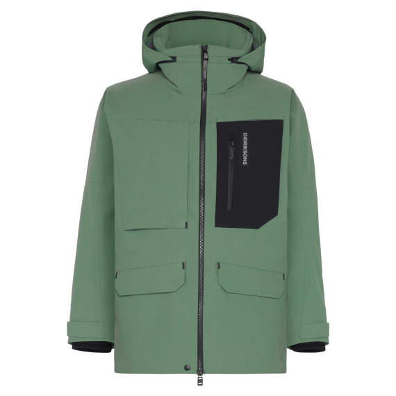 Didriksons Fractus USX Jacket 3 Dark Moss i gruppen Kläder & Skor / Kläder / Jackor / Regnjackor hos Sportfiskeprylar.se (505947H16004r)