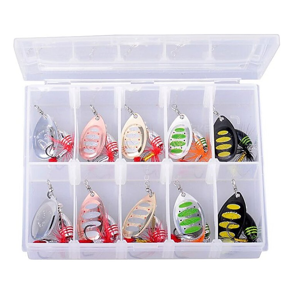 Savage Gear Rotex Spinner kit3 #2 & #3 10-pack i gruppen Fiskedrag / Spinnare / Inlinespinnare hos Sportfiskeprylar.se (50724)
