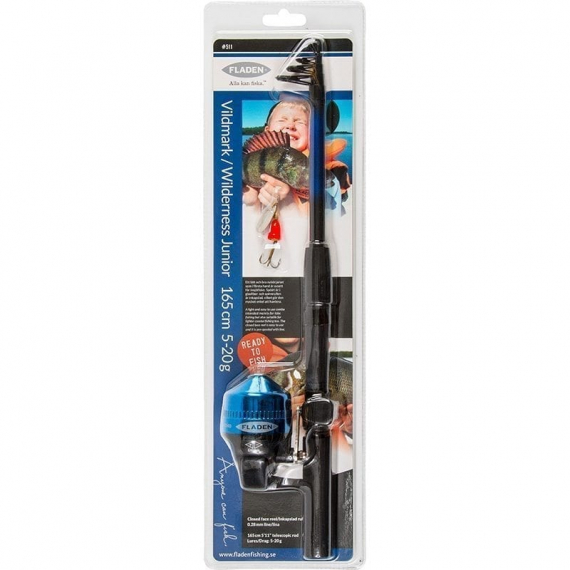 Fladen Vildmark Junior Set 165cm 5-20g i gruppen Fiskeset / Teleskopset & Reseset hos Sportfiskeprylar.se (511)