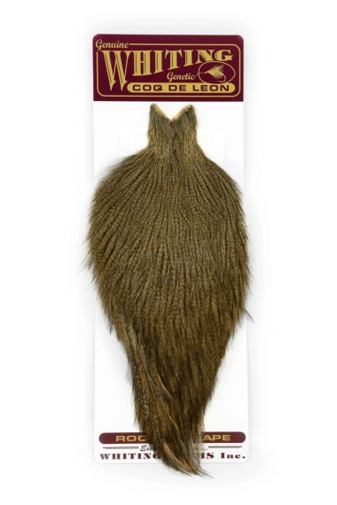 Whiting Coq de Leon Cape i gruppen Krok & Småplock / Flugbindning / Flugbindningsmaterial / Fjädrar & Nackar / Nackar & Sadlar hos Sportfiskeprylar.se (51801042r)