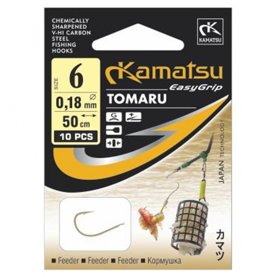 Kamatsu Monofilament Leader Tomaru (10-pack) i gruppen Krok & Småplock / Krok / Specimenkrok hos Sportfiskeprylar.se (521410106r)