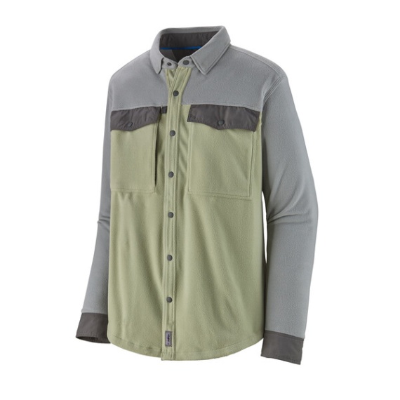 Patagonia M\'s L/S Early Rise Snap Shirt Salvia Green i gruppen Kläder & Skor / Kläder / Skjortor hos Sportfiskeprylar.se (52225-SLVG-Sr)