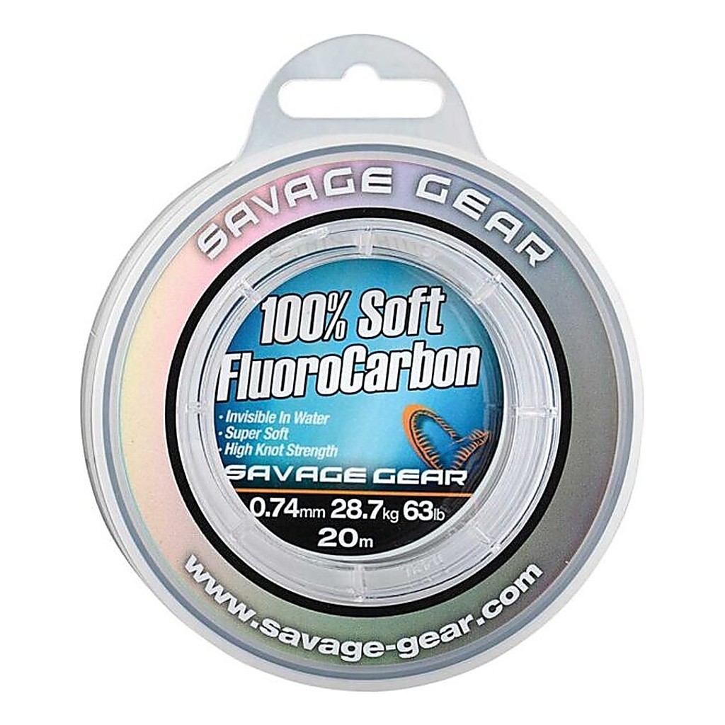 Savage Gear Soft Fluoro Carbon i gruppen Krok & Småplock / Tafsar & Tafsmaterial / Tafsmaterial / Tafsmaterial Fluorocarbon hos Sportfiskeprylar.se (54859r)