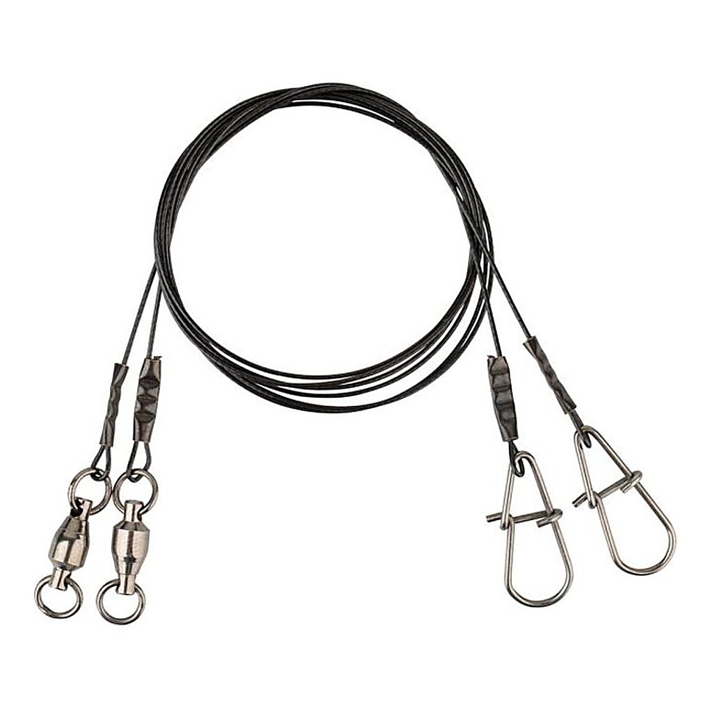 Savage Gear Black7 Trace 50cm 2-pack i gruppen Krok & Småplock / Tafsar & Tafsmaterial hos Sportfiskeprylar.se (54865)