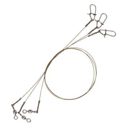Savage Gear Raw49 Uncoated Trace 20cm 0.27mm 7kg Swivel/Needle Snap 3 i gruppen Krok & Småplock / Tafsar & Tafsmaterial hos Sportfiskeprylar.se (54866)