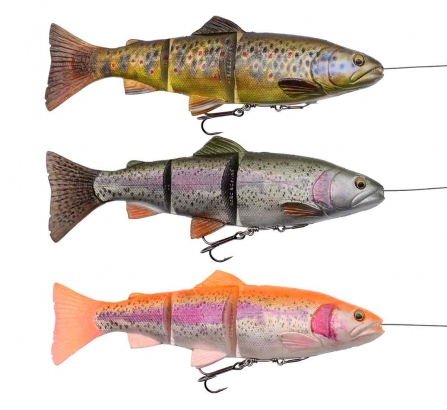 Savage Gear 4D Line Thru Trout 15cm i gruppen Fiskedrag / Swimbaits / Mjuka Swimbaits hos Sportfiskeprylar.se (57382r)
