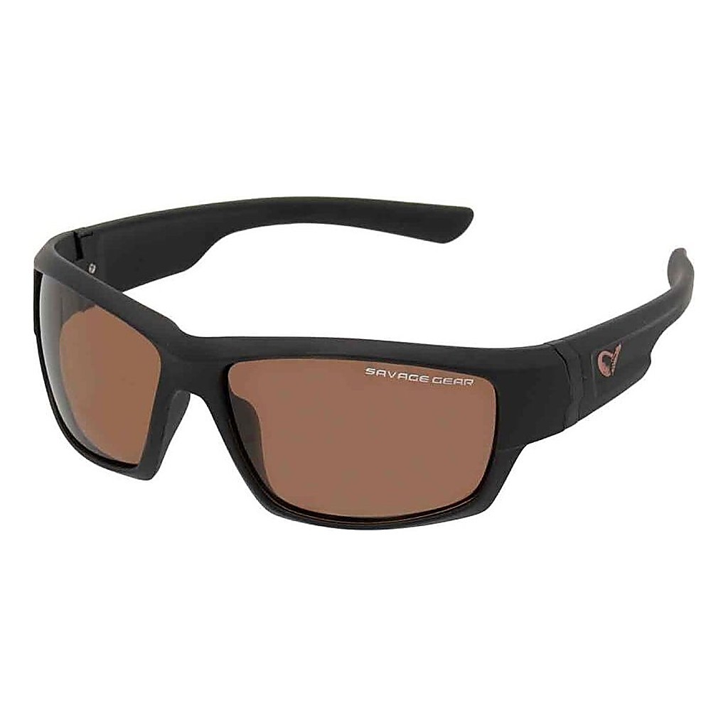 Savage Gear Shades Floating Polarized Sunglasses - Amber (Sun And Clouds) i gruppen Kläder & Skor / Solglasögon / Polariserade Solglasögon hos Sportfiskeprylar.se (57573)