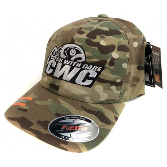 CWC Flexfit Cap Camo i gruppen Kläder & Skor / Kepsar & Huvudbonader / Kepsar / Flexfitkepsar hos Sportfiskeprylar.se (58-CWC-81Lr)