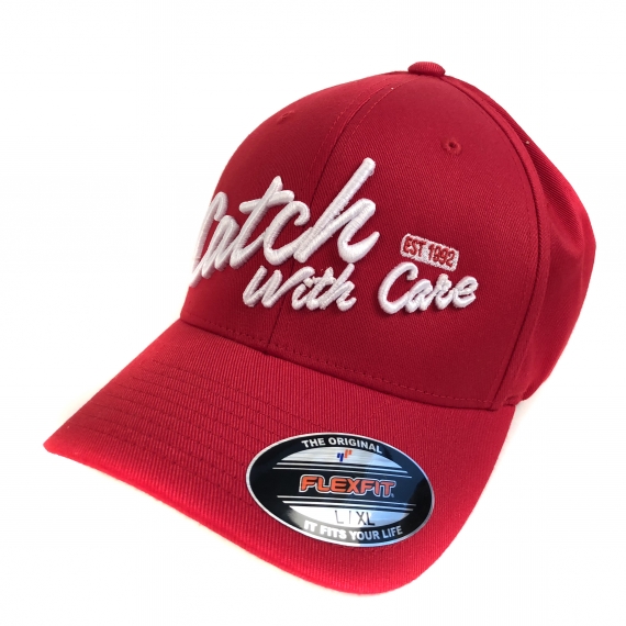 CWC Flexfit Cap Red i gruppen Kläder & Skor / Kepsar & Huvudbonader / Kepsar / Flexfitkepsar hos Sportfiskeprylar.se (58-CWC-84Lr)