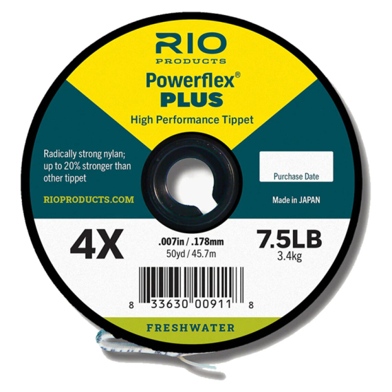 RIO Powerflex Plus 30yds i gruppen Krok & Småplock / Tafsar & Tafsmaterial / Tafsmaterial / Tafsmaterial Flugfiske hos Sportfiskeprylar.se (6-22486r)