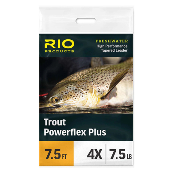RIO Powerflex Plus Leaders 12\' i gruppen Krok & Småplock / Tafsar & Tafsmaterial / Färdiga Tafsar / Taperade Flugfisketafsar hos Sportfiskeprylar.se (6-54417r)