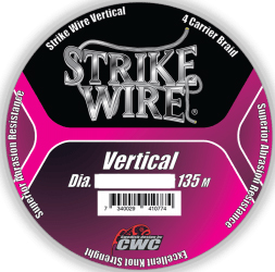 Strike Wire Vertical - 0,10mm/6kg 135m i gruppen Fiskelinor / Flätlinor & Superlinor hos Sportfiskeprylar.se (60-E010-01355)