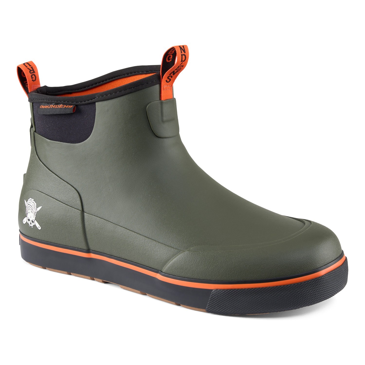 Grundéns Deck-Boss Ankle Boot Zero Shucks Green i gruppen Kläder & Skor / Skor & Stövlar / Stövlar / Gummistövlar hos Sportfiskeprylar.se (60008-928-1008r)